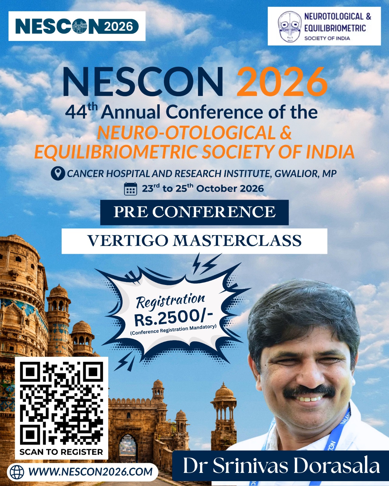 NESCON 2026 – Pre-Conference Vertigo Masterclass